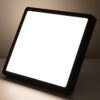 PANEL LAMPA LED PLAFON 29CM 24W - czarny/zimny biały