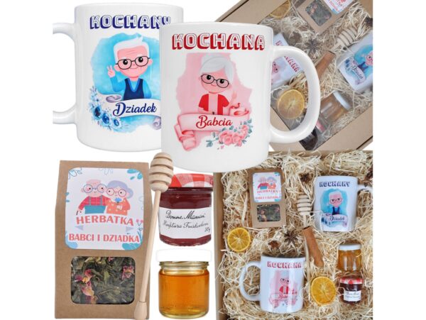 ZESTAW PREZENTOWY DLA BABCI i DZIADKA