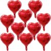 BALON FOLIOWY SERCE 25CM 10SZT