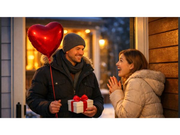 BALON FOLIOWY SERCE 25CM 25SZT