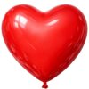 BALON LATEKSOWY SERCE 90CM 10SZT