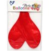 BALON LATEKSOWY SERCE 90CM 10SZT