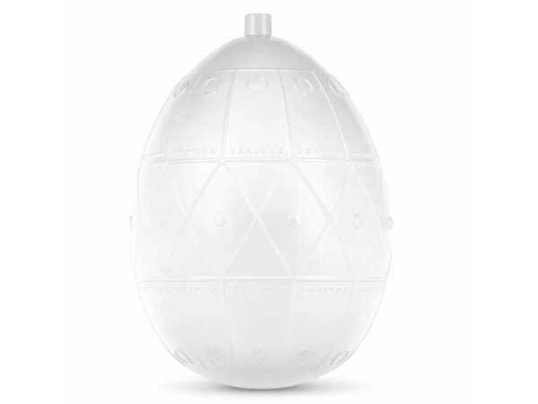 DYNGUSÓWKA ŚMIGUSÓWKA JAJO 11cm WIELKANOC - biały