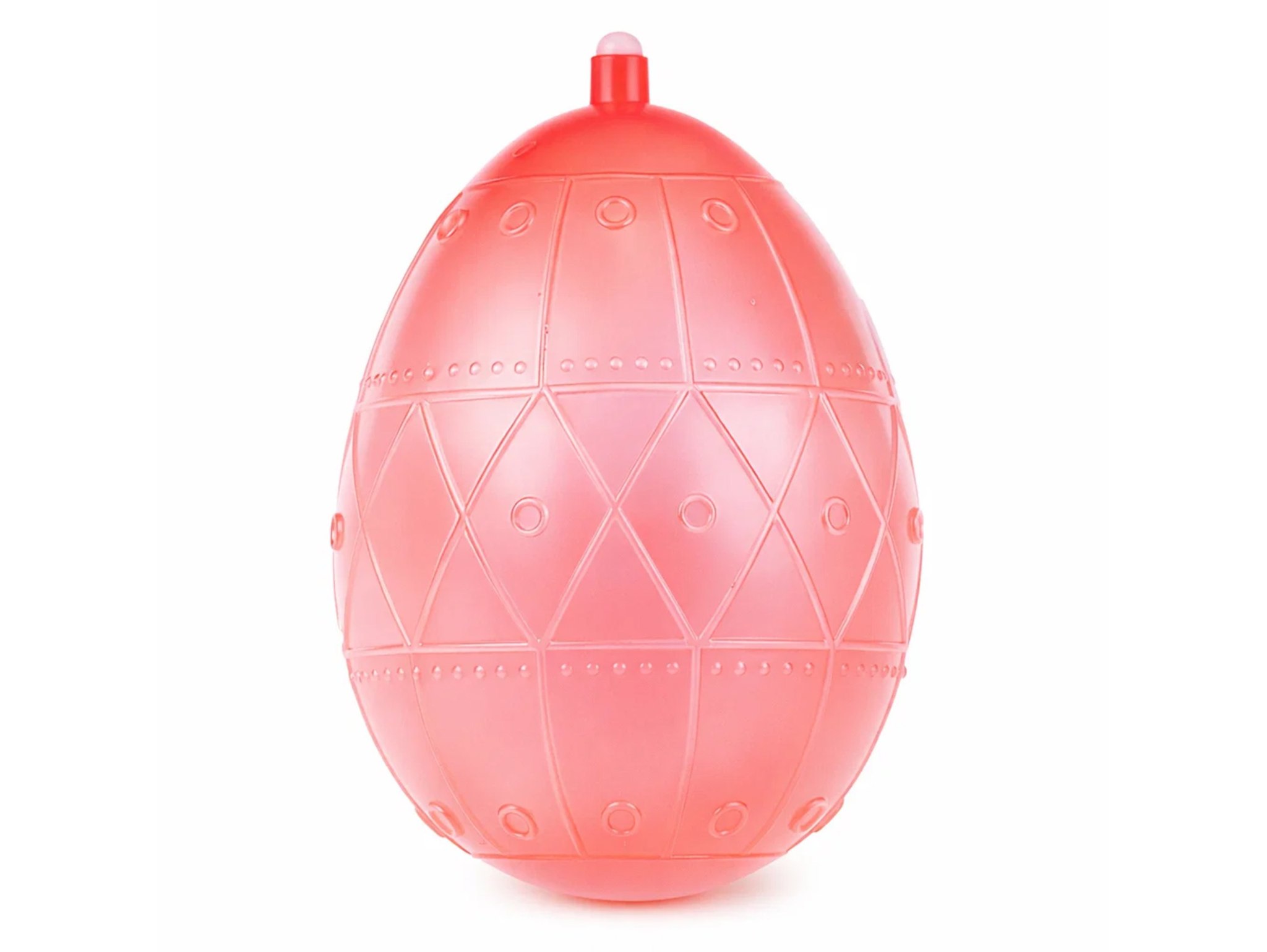 DYNGUSÓWKA ŚMIGUSÓWKA JAJO 11cm WIELKANOC - pomarańczowy