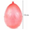DYNGUSÓWKA ŚMIGUSÓWKA JAJO 11cm WIELKANOC - pomarańczowy