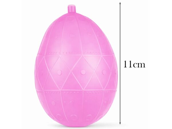 DYNGUSÓWKA ŚMIGUSÓWKA JAJO 11cm WIELKANOC - różowy