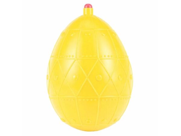 DYNGUSÓWKA ŚMIGUSÓWKA JAJO 11cm WIELKANOC - żółty