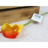 KALIA GUMOWA SZTUCZNA 31CM (kwiat 8x5cm) - pomarańczowo-żółty