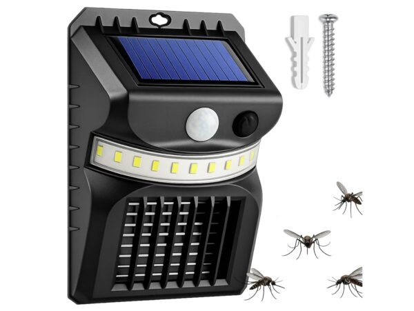 LAMPA SOLARNA OGRODOWA NA KOMARY OWADY