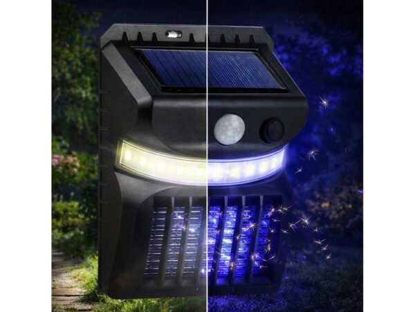 LAMPA SOLARNA OGRODOWA NA KOMARY OWADY