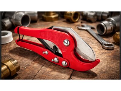 NOŻYCE DO CIĘCIA RUR PEX PE PP - czerwony typ 2