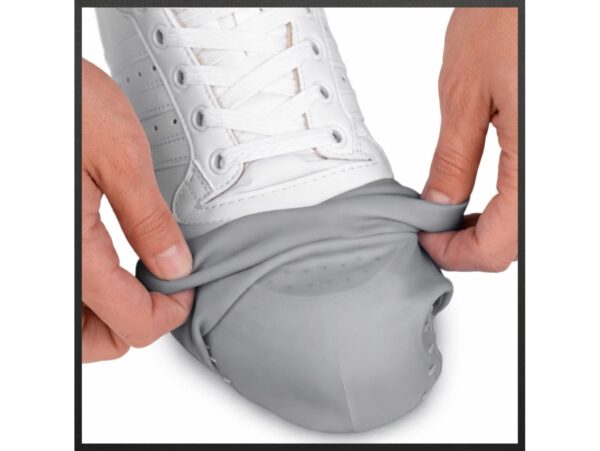 OCHRANIACZE SILIKONOWE NA BUTY WODOODPORNE ROZM.M - szary