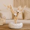 OSŁONKA DONICZKA RATTANOWA Z FOLIĄ ZESTAW 2SZT 30x21x9 20x15x7