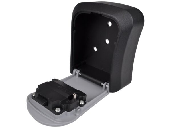 SEJF NA KLUCZE KOD 4 CYFRY PLASTIKOWY - 9,5 x 8 x 3cm szary
