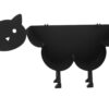 STOJAK NA PAPIER TOALETOWY METALOWY 38x12,6x26,5cm - kot