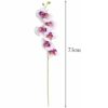 STORCZYK SZTUCZNY POJEDYNCZY 75CM (6 kwiatów 10cm) BIAŁO-FIOLETOWY 2SZT
