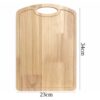 ZESTAW DESEK KUCHENNYCH DREWNIANYCH 34x23x1CM 35x23x1CM 39x13,5x1CM 3SZT