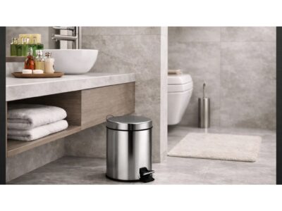 ARTEX BINTY KOSZ NA ŚMIECI Z PEDAŁEM ZE STALI NIERDZEWNEJ 5L/21.35.05 8001579135058