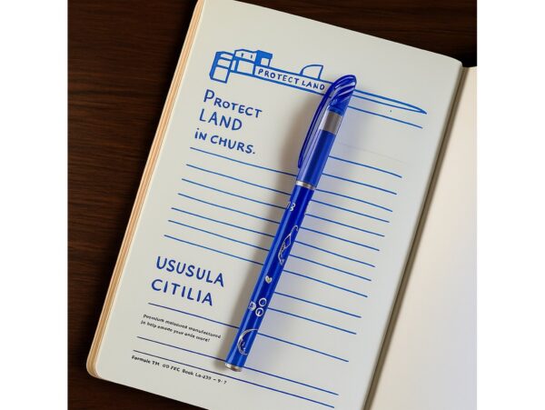 DŁUGOPIS ŚCIERALNY 0,5mm - niebieski - 23% 12szt