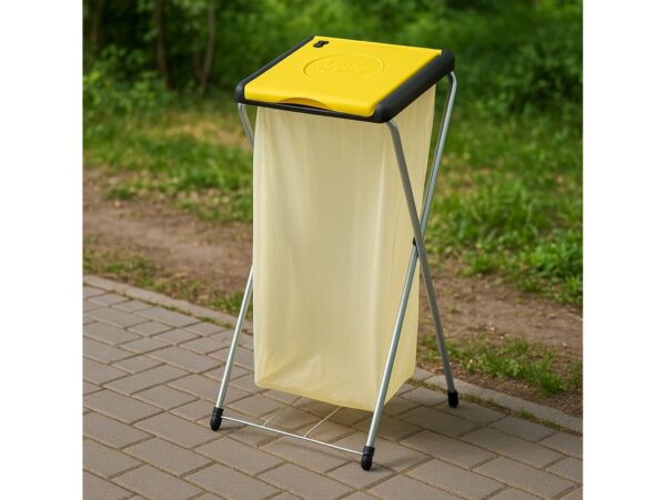 GIMI NATURE 1 PLUS STOJAK NA WORKI NA ŚMIECI/GIMI NATURE 1 PLUS ŻÓŁTY GM 154395 8001244009783