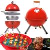 GRILL Z POKRYWĄ 31x41cm