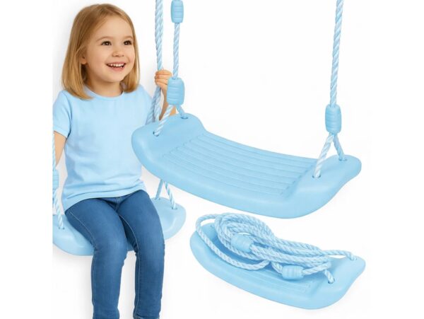 HUŚTAWKA DESKA PLASTIKOWA 43cm - błękitny