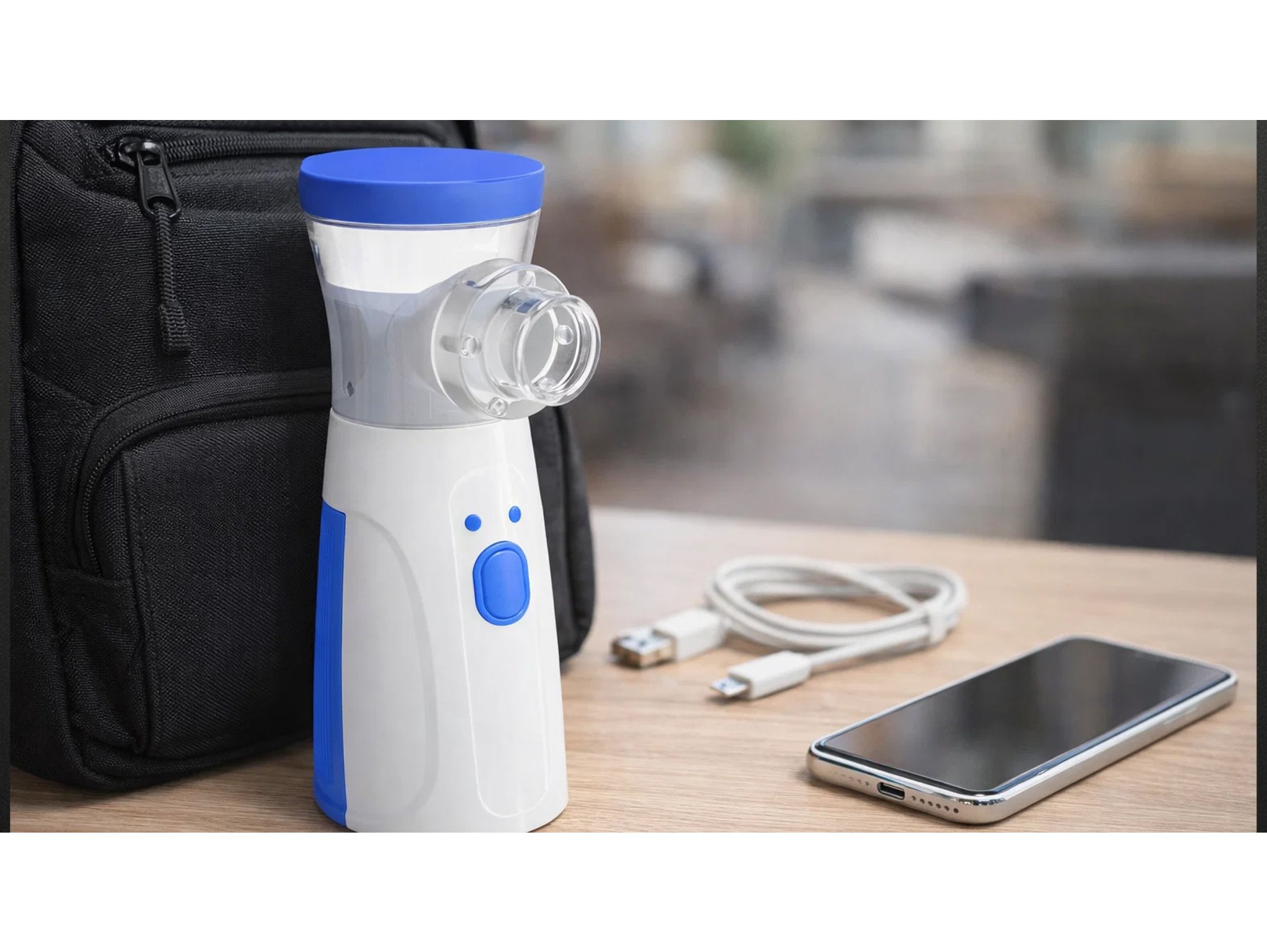 INHALATOR NEBULIZATOR PRZENOŚNY