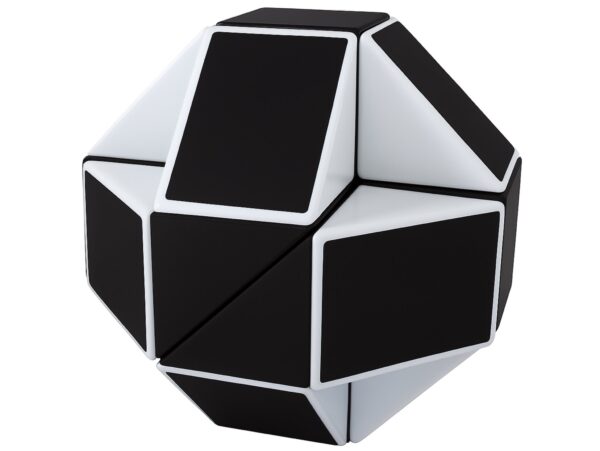 KOSTKA MAGICZNA UKŁADANKA 24-SEGMENTY 23x1,3x0,9cm - czarny