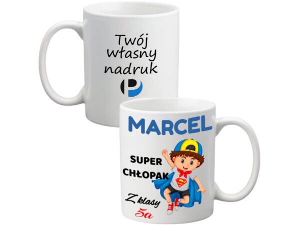KUBEK DO SUBLIMACJI 330ML BIAŁY - Dzień chłopaka - grupa