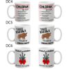 KUBEK DO SUBLIMACJI 330ML BIAŁY - Dzień chłopaka - grupa