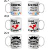 KUBEK DO SUBLIMACJI 330ML BIAŁY - Dzień chłopaka - grupa