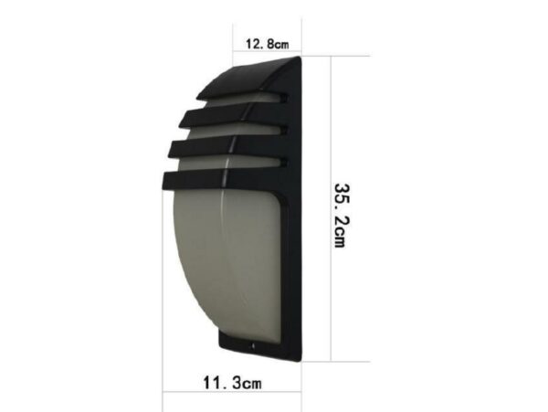 LAMPA LED ELEWACYJNA ZEWNĘTRZNA KINKIET OGRODOWY