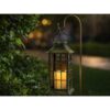 LAMPA SOLARNA LAMPION Z CZUJNIKIEM RUCHU I ZMIERZCHU