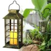 LAMPA SOLARNA LAMPION Z CZUJNIKIEM RUCHU I ZMIERZCHU