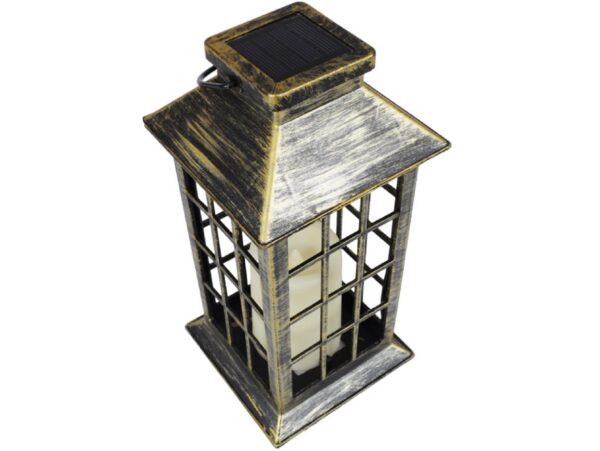 LAMPA SOLARNA LAMPION Z CZUJNIKIEM RUCHU I ZMIERZCHU