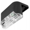 LAMPKA LAMPA SOLARNA KRAWĘDZIOWA 1 LED 8x4,5x4,2cm - czarny/ciepły biały 8szt