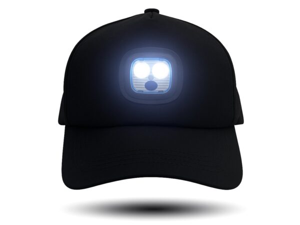 LAMPKA LED DO CZAPKI ZIMOWEJ Z LAMPKĄ LED