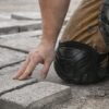 NAKOLANNIK ROBOCZY BUDOWLANY ŻELOWY 2SZT