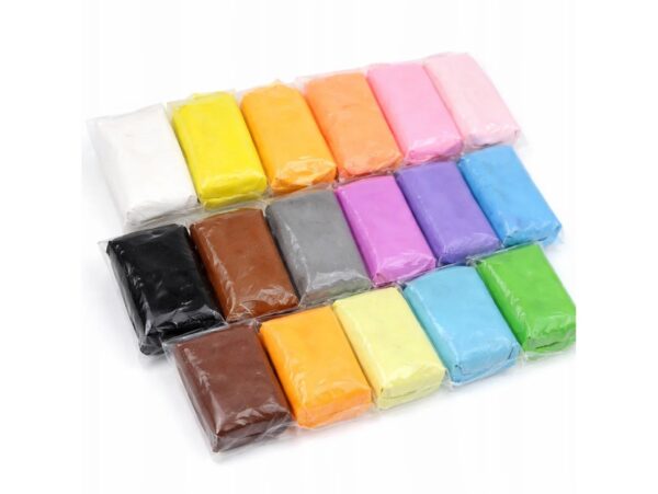 PLASTELINA MAGICZNA PIANKOLINA ZESTAW 12szt - wzór 2