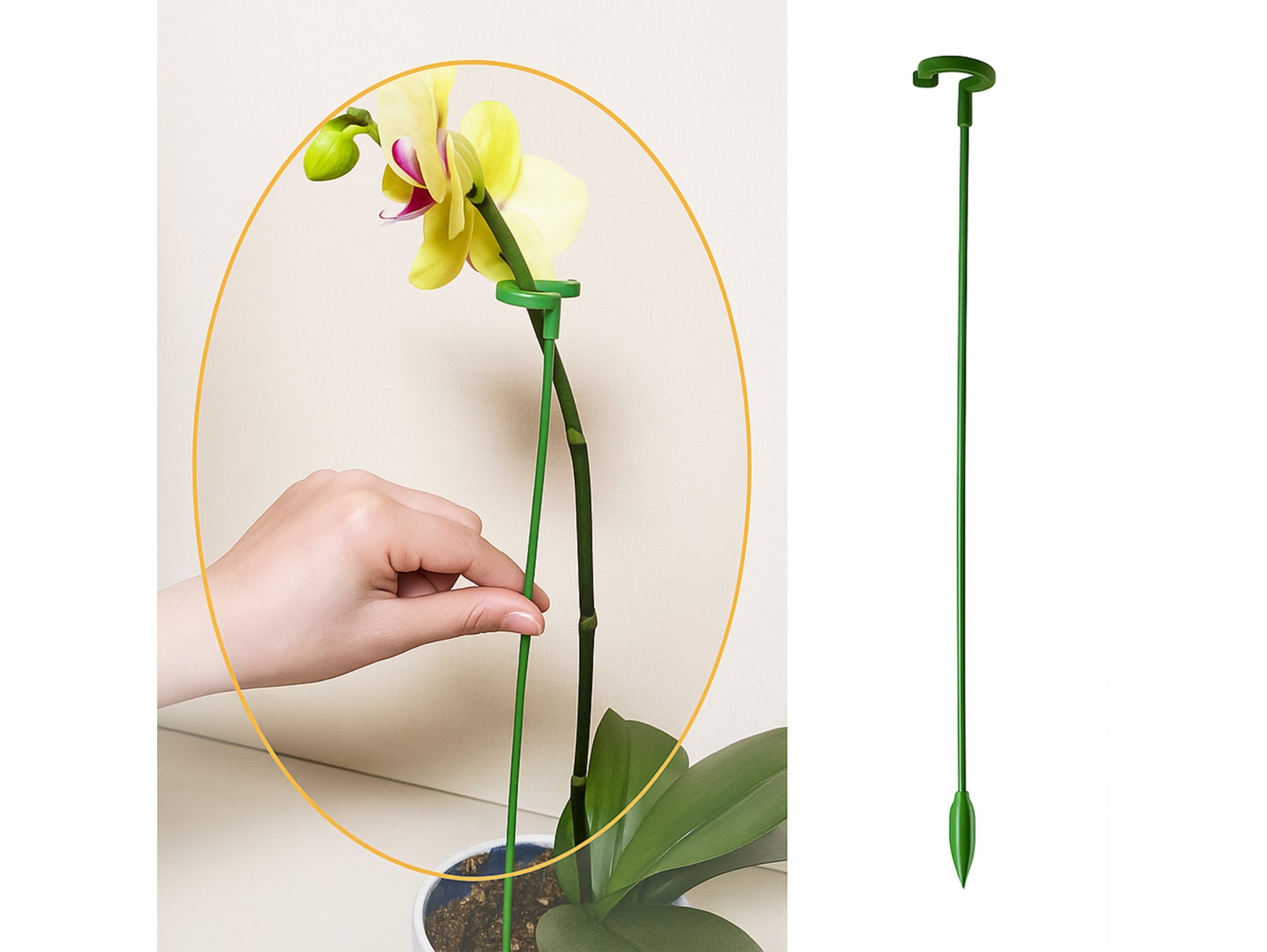 PODPORA PODPÓRKA DO ROŚLIN 37CM - 4szt