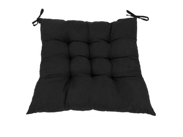 PODUSZKA NA KRZESŁO 35 x 35 - czarny