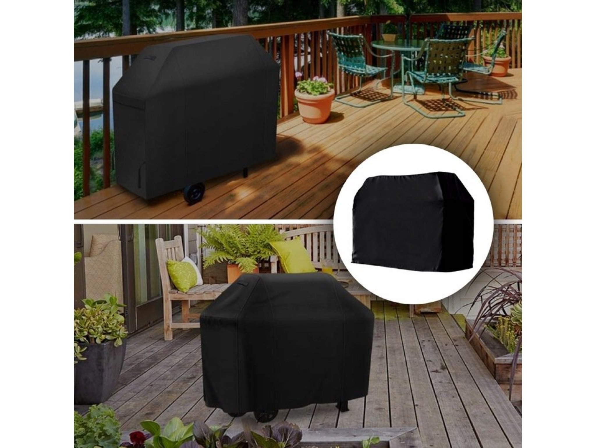 POKROWIEC NA GRILL WODOODPORNY 145x117x61 + ETUI