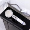 SŁUCHAWKA PRYSZNICOWA Z TURBINĄ WENTYLATOREM - niebieski