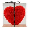SERCE Z RÓŻ BOX 25cm