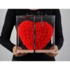 SERCE Z RÓŻ BOX 25cm