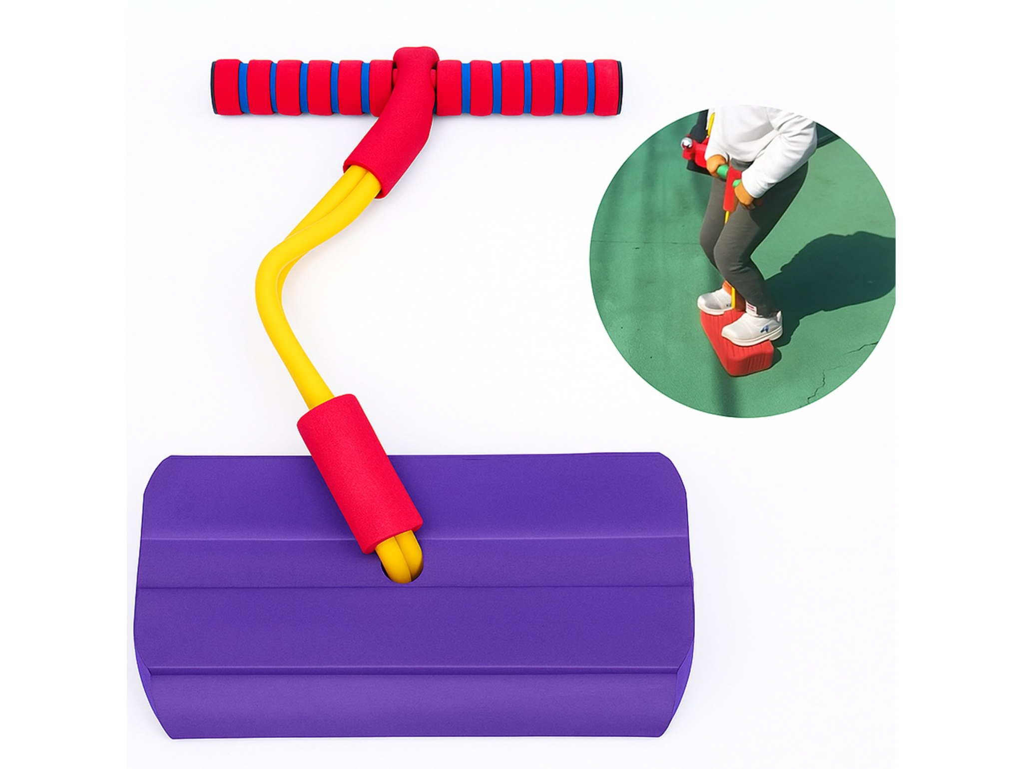 SKOCZEK POGO - fioletowy