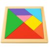 TANGRAM KLOCKI UKŁADANKA LOGICZNA 14,5x14,5cm
