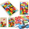 TETRIS UKŁADANKA DREWNIANA 27x18cm