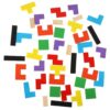 TETRIS UKŁADANKA DREWNIANA 27x18cm