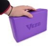 VEZO KOSTKA DO JOGI YOGI KLOCEK 23cm x 15cm x 7,5cm - fioletowy